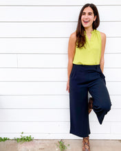 Load image into Gallery viewer, Sleeveless Blouse with Ruffle Detail
