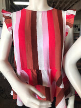 Load image into Gallery viewer, Tie Back Striped Top
